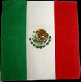 100% Micro Polyester Mexican Flag